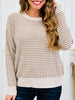 Cloudy Morning Sweater In Taupe