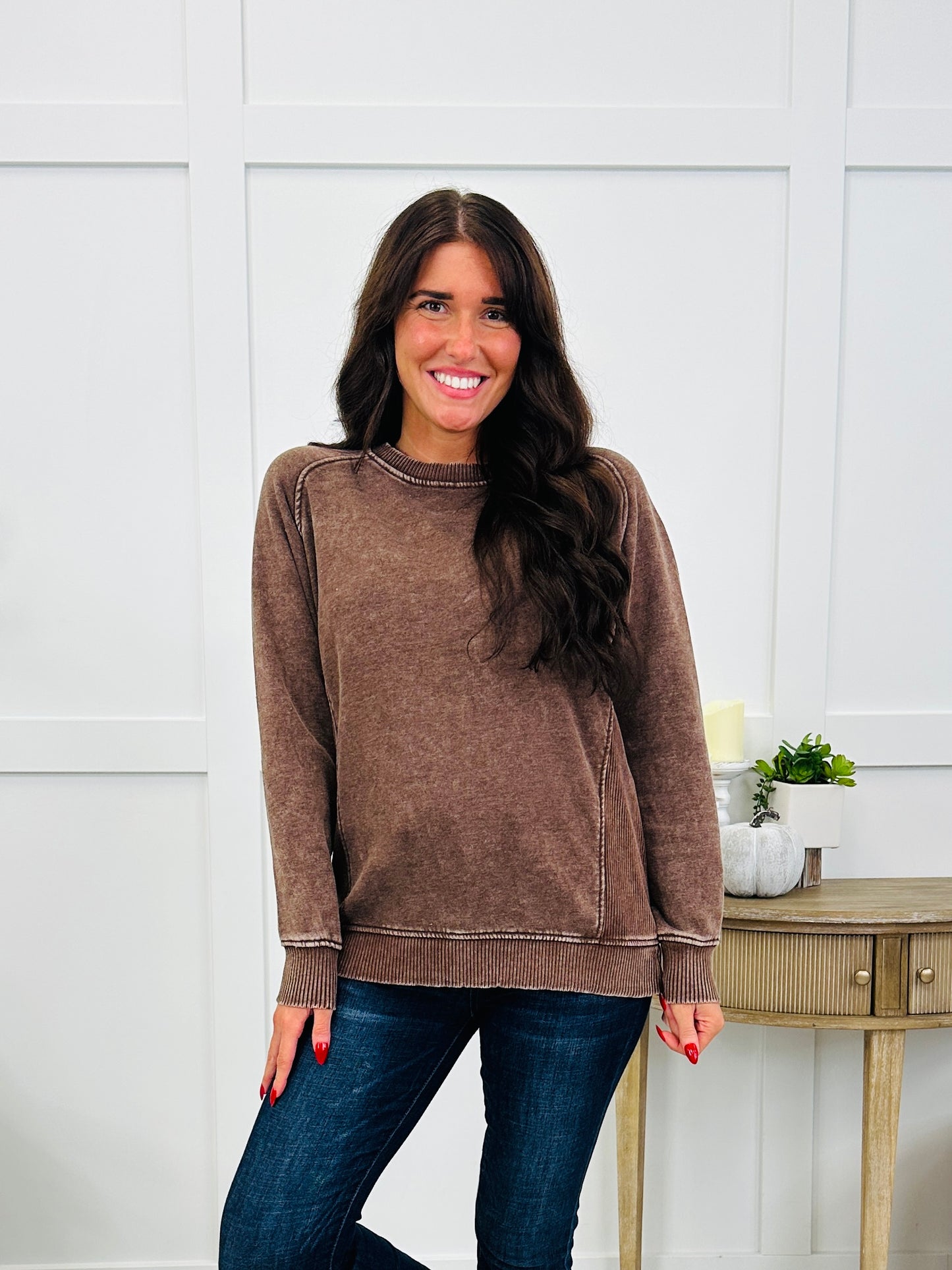 Stay Awhile Sweatshirt In Multiple Colors