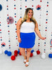 Red, White and Ready Skort In Multiple Colors
