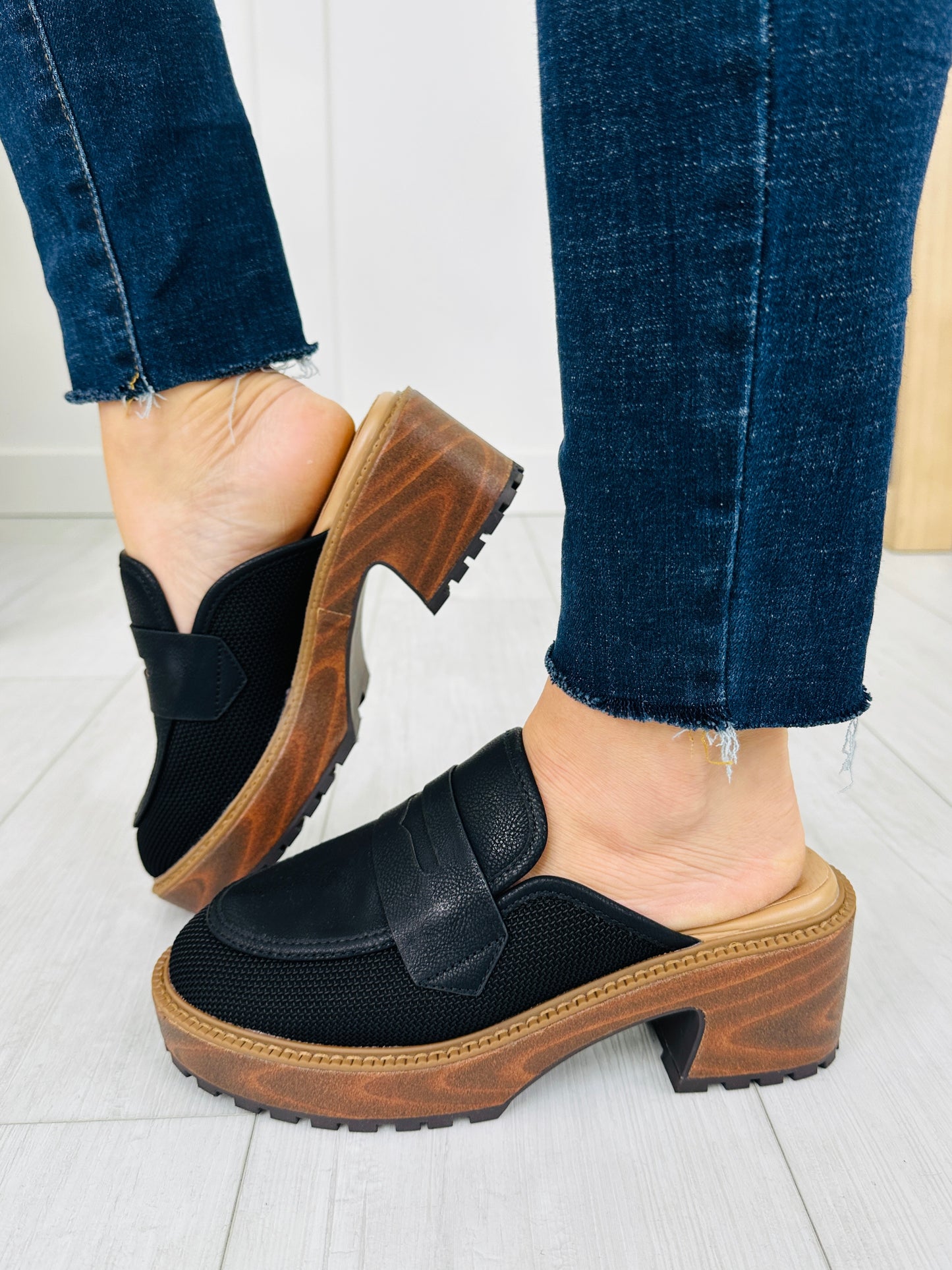 Slip Into Power Clogs in Black
