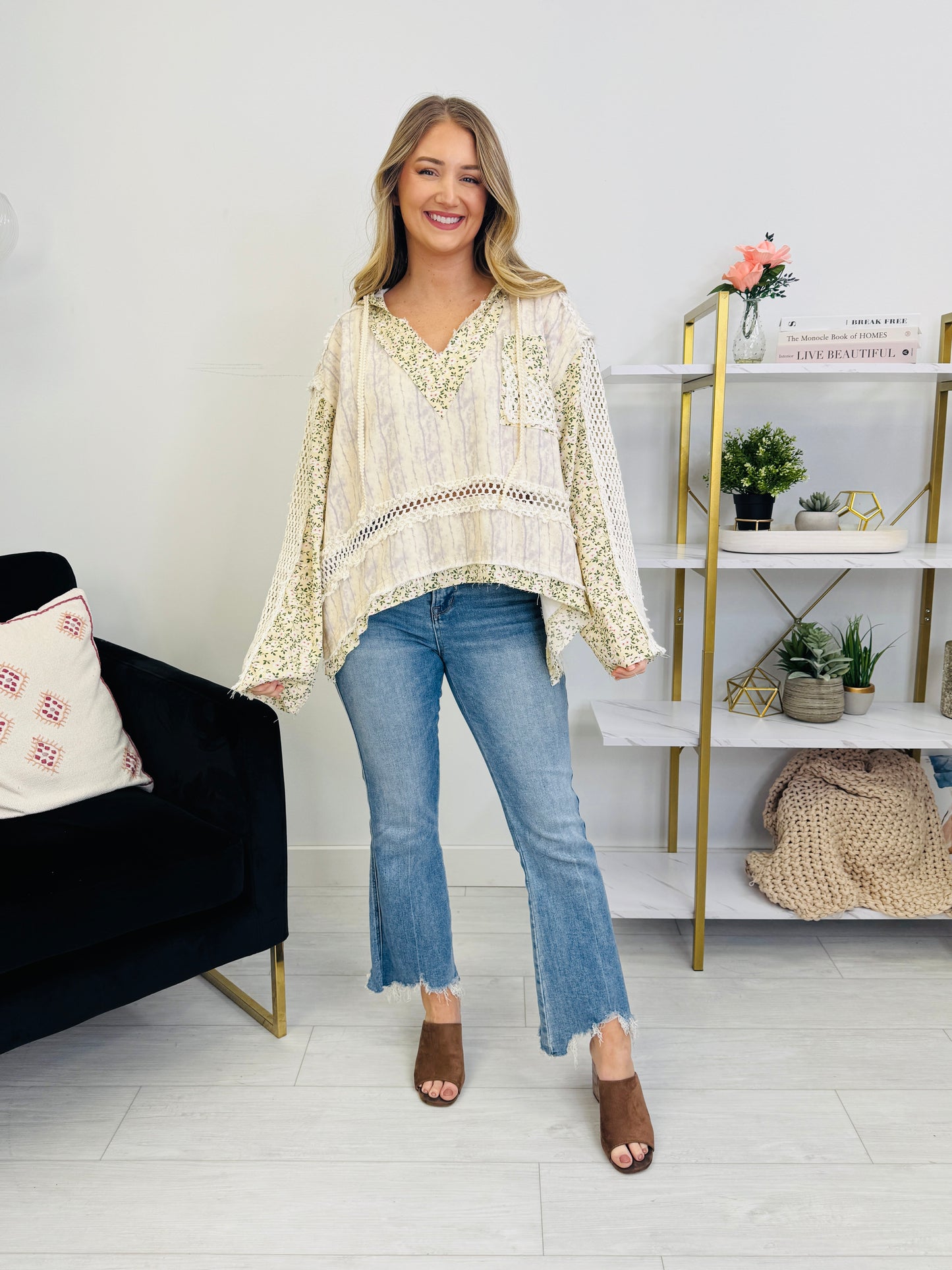 Charmed By Flowers Top