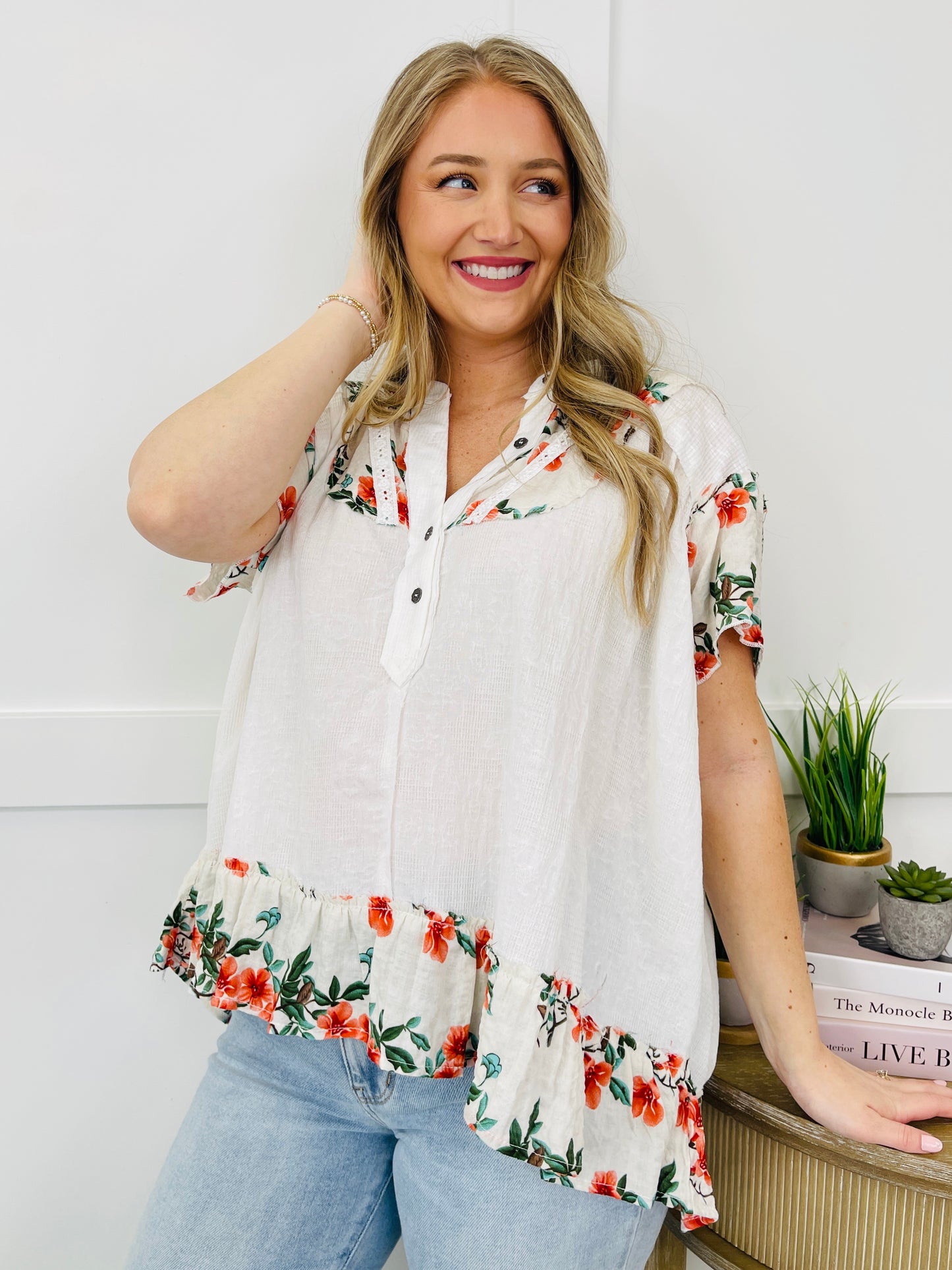 Comfort Craft Top in Ivory