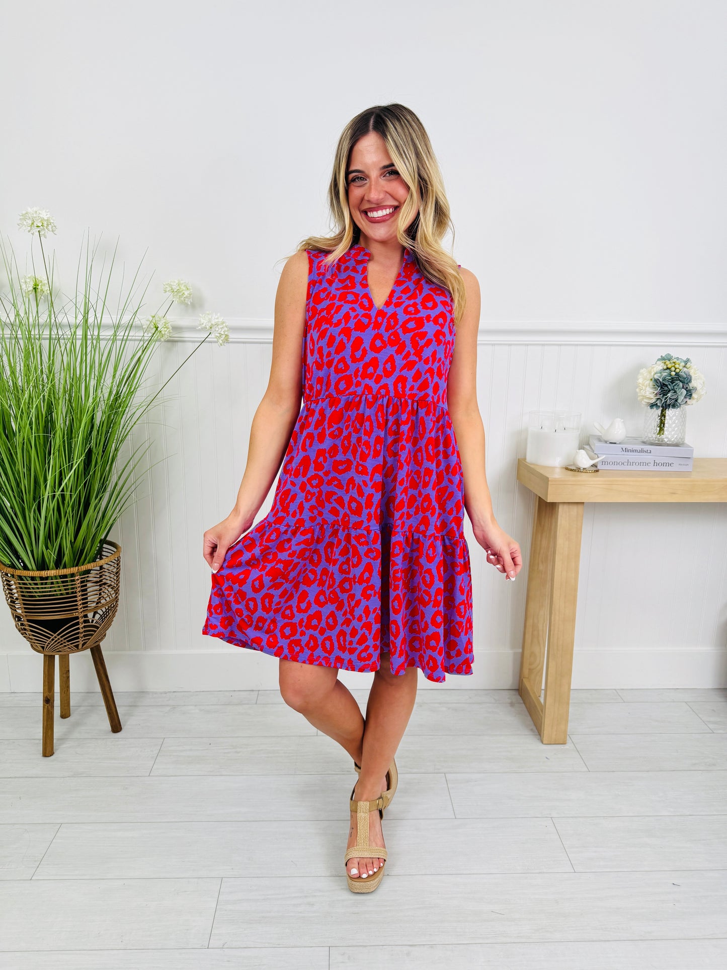 Stay Sunny Dress in Scottsdale Print