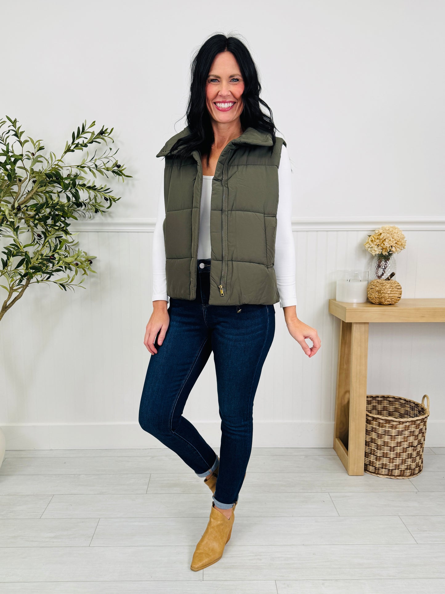 The Chilly Days Vest In Multiple Colors