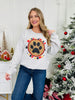 Holly Jolly Cat Mama Graphic Crewneck Sweatshirt