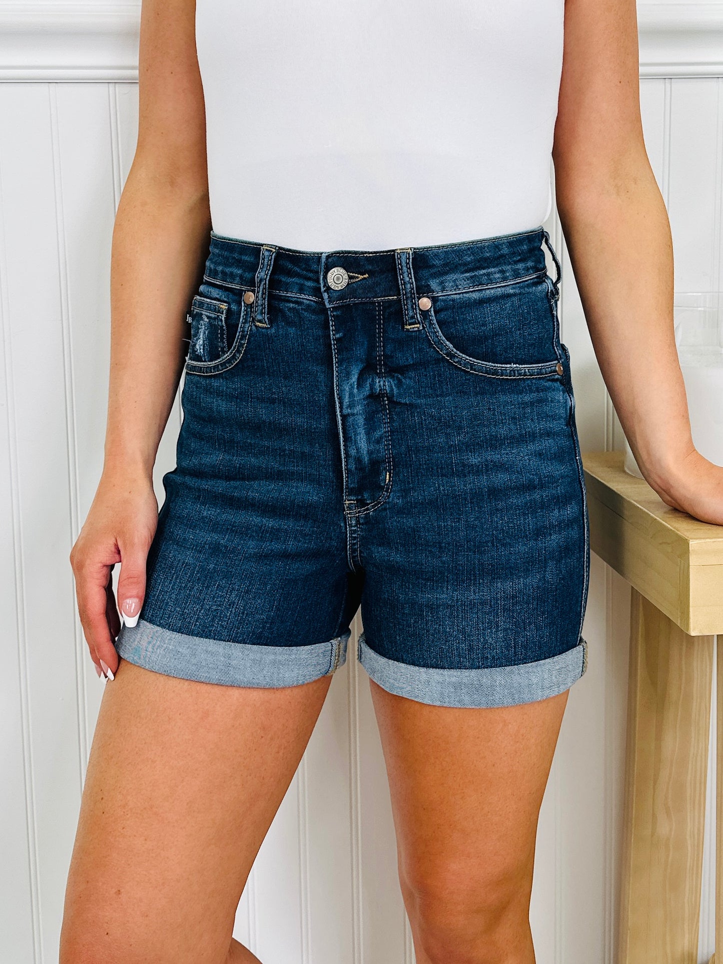 Judy Blue Control The Cool Tummy Control and Cooling Shorts