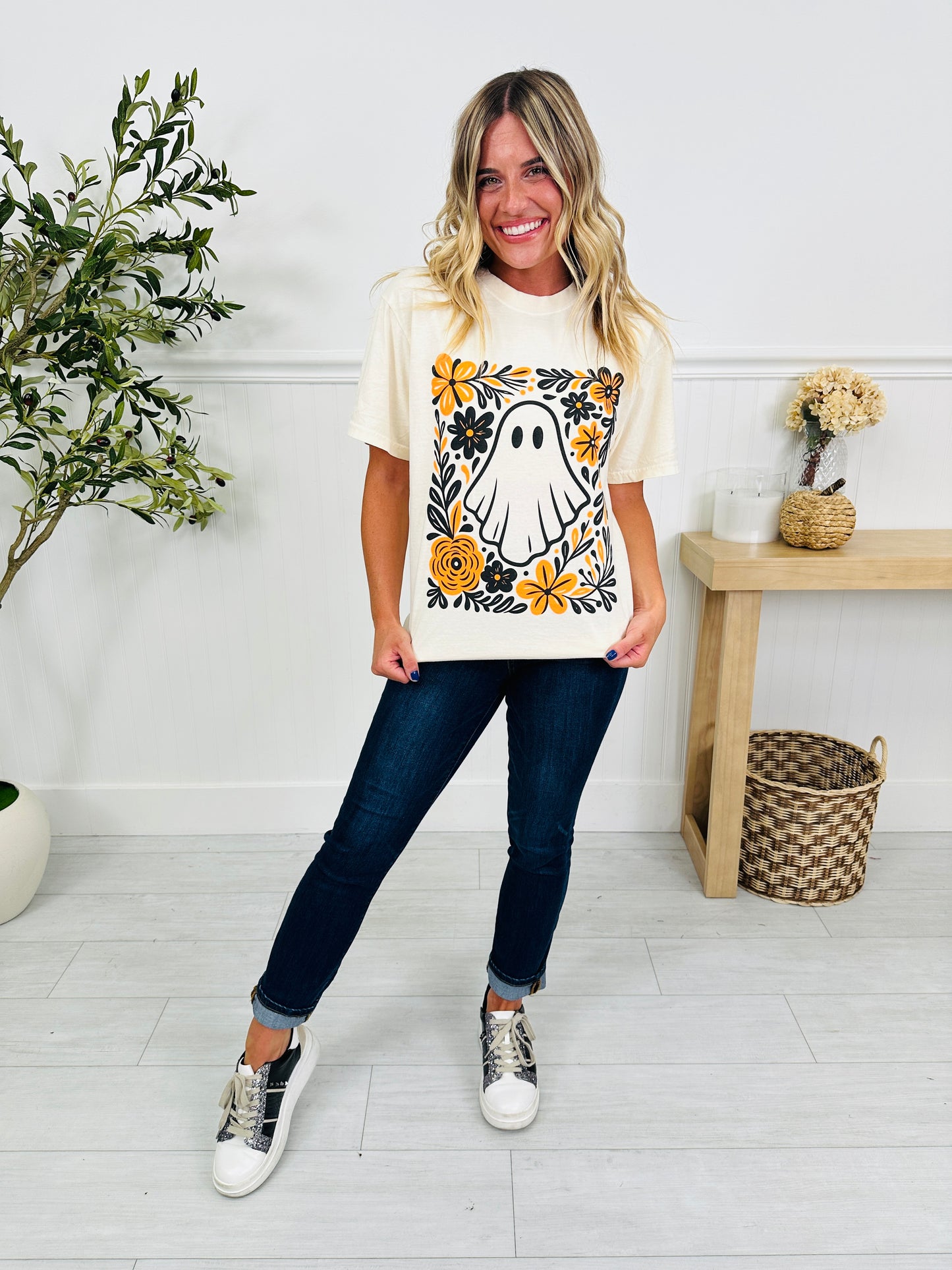 Blooming Boo Graphic Tee