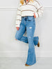 Fall For Flare Tummy Control Flare Jeans