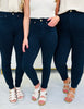 Judy Blue Noticeably Navy Tummy Control Skinny Jeans in Reg/Curvy