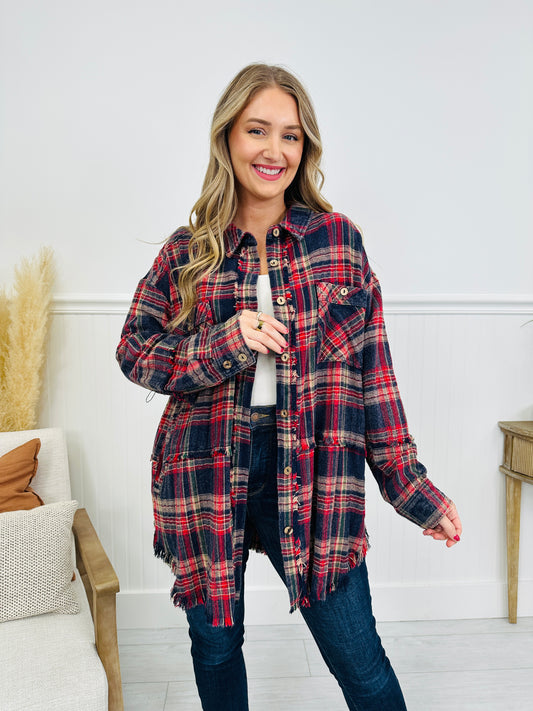 Plaid And Promises Flannel