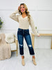 Lovervet Turn it Up Cropped Straight Leg Jeans in Reg/Curvy