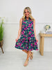 The Gone Coastal Dress In Bethany Beach Print