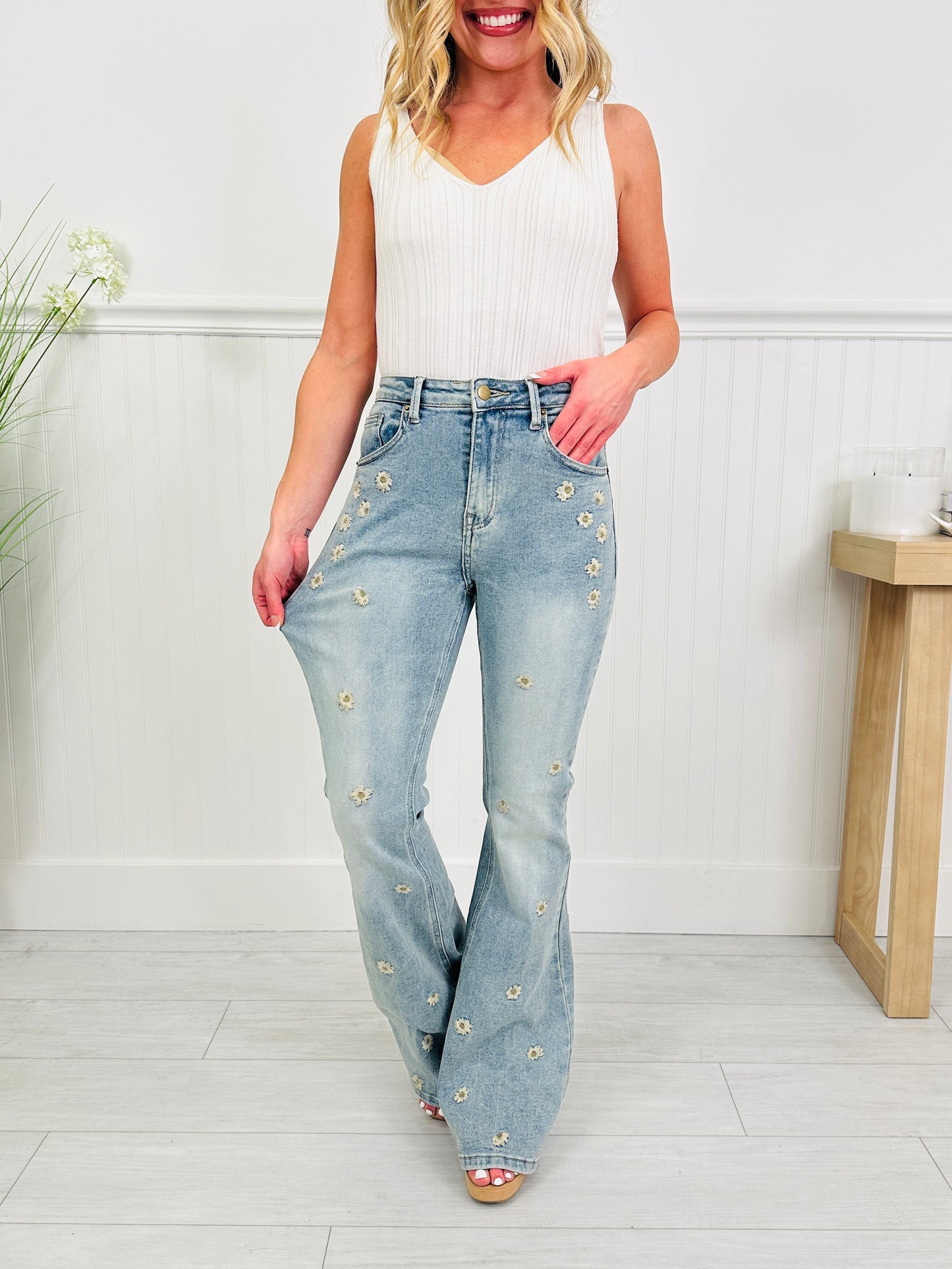 Daisy Does It Flare Jeans