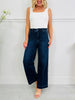 Judy Blue Timeless Touch Trouser Wide Leg Ankle Jeans