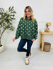Dot Your Day Pullover In Green