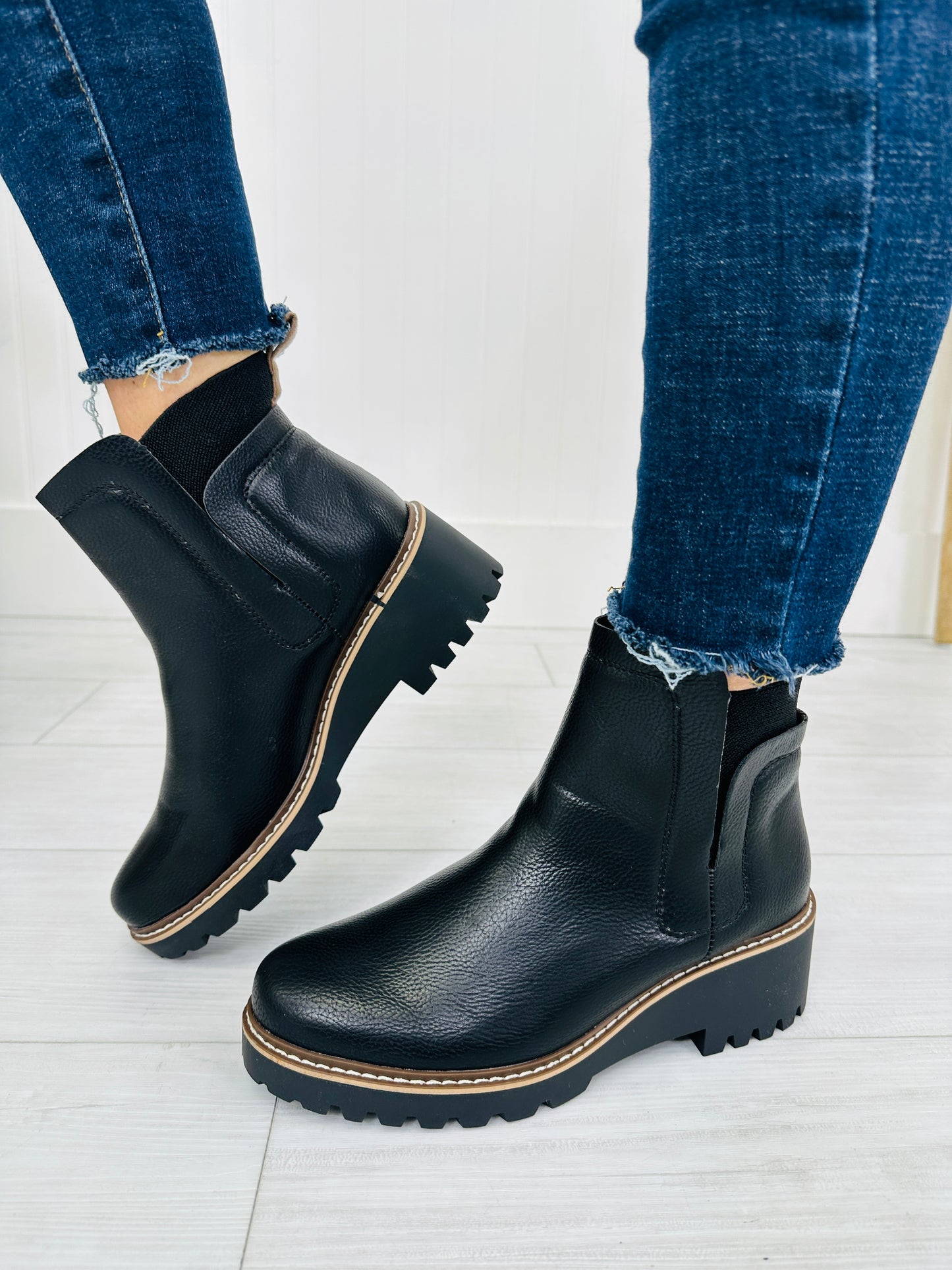 Midnight Rider Booties in Black