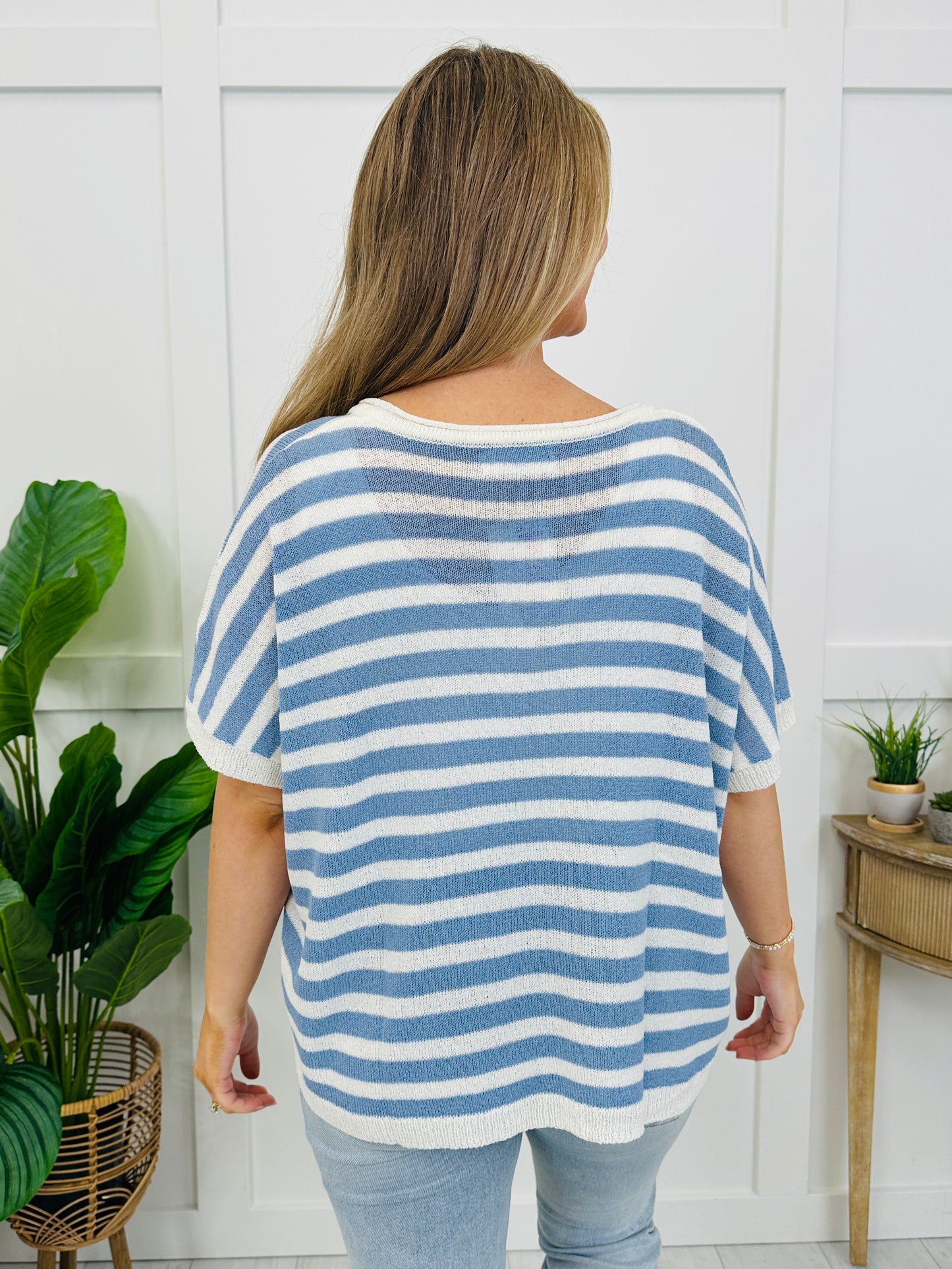 Shoreline Stitch Top