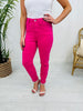 Judy Blue Pretty In Pink Slim Fit Jeans in Reg/Curvy