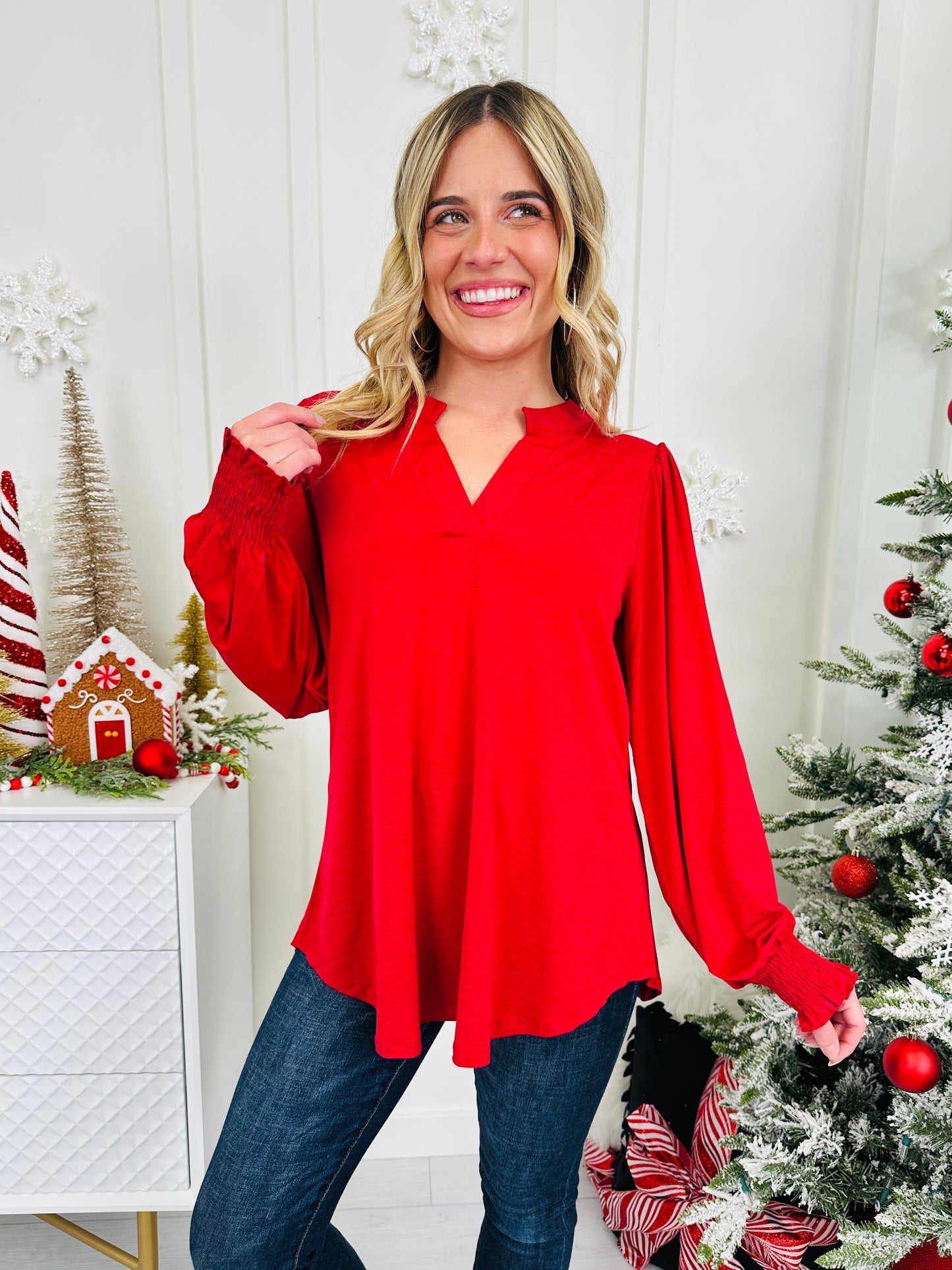 Making Spirits Bright Top- Multiple Colors!