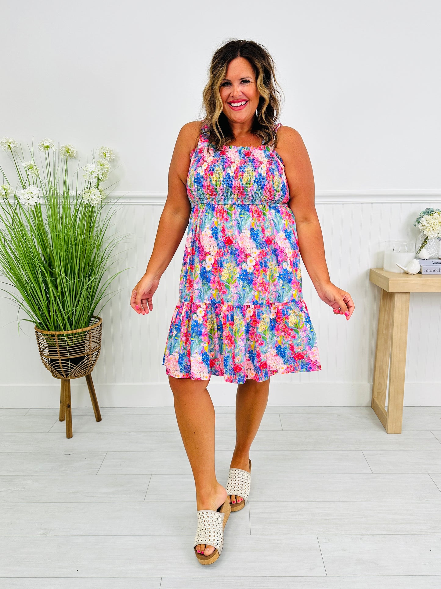 Bloom All Season Dress in Charleston Print