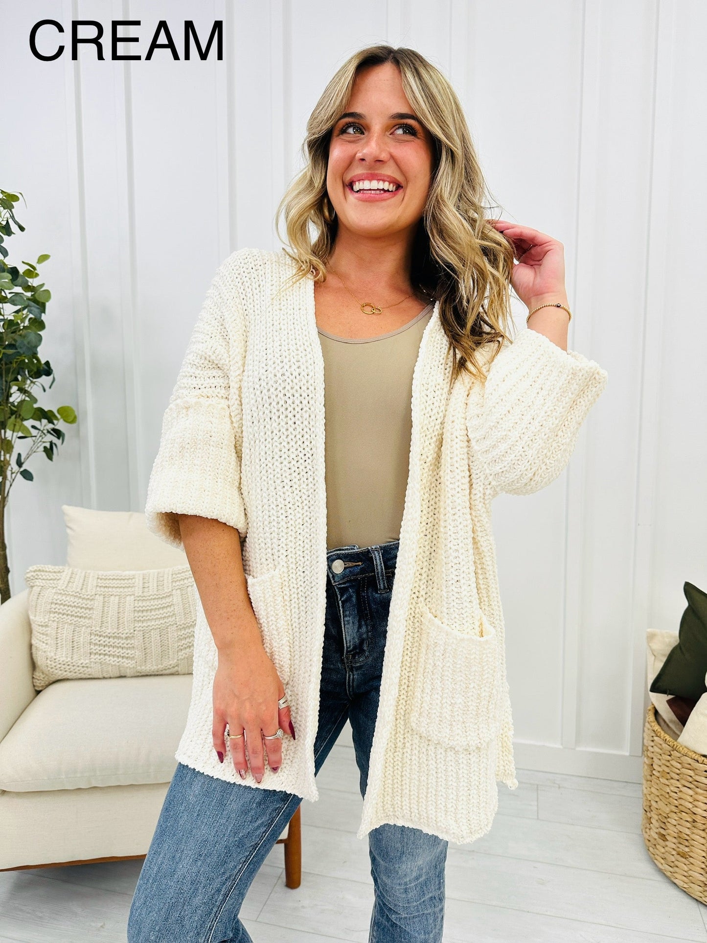 REG/CURVY The Coziest Cardigan- Multiple Colors!