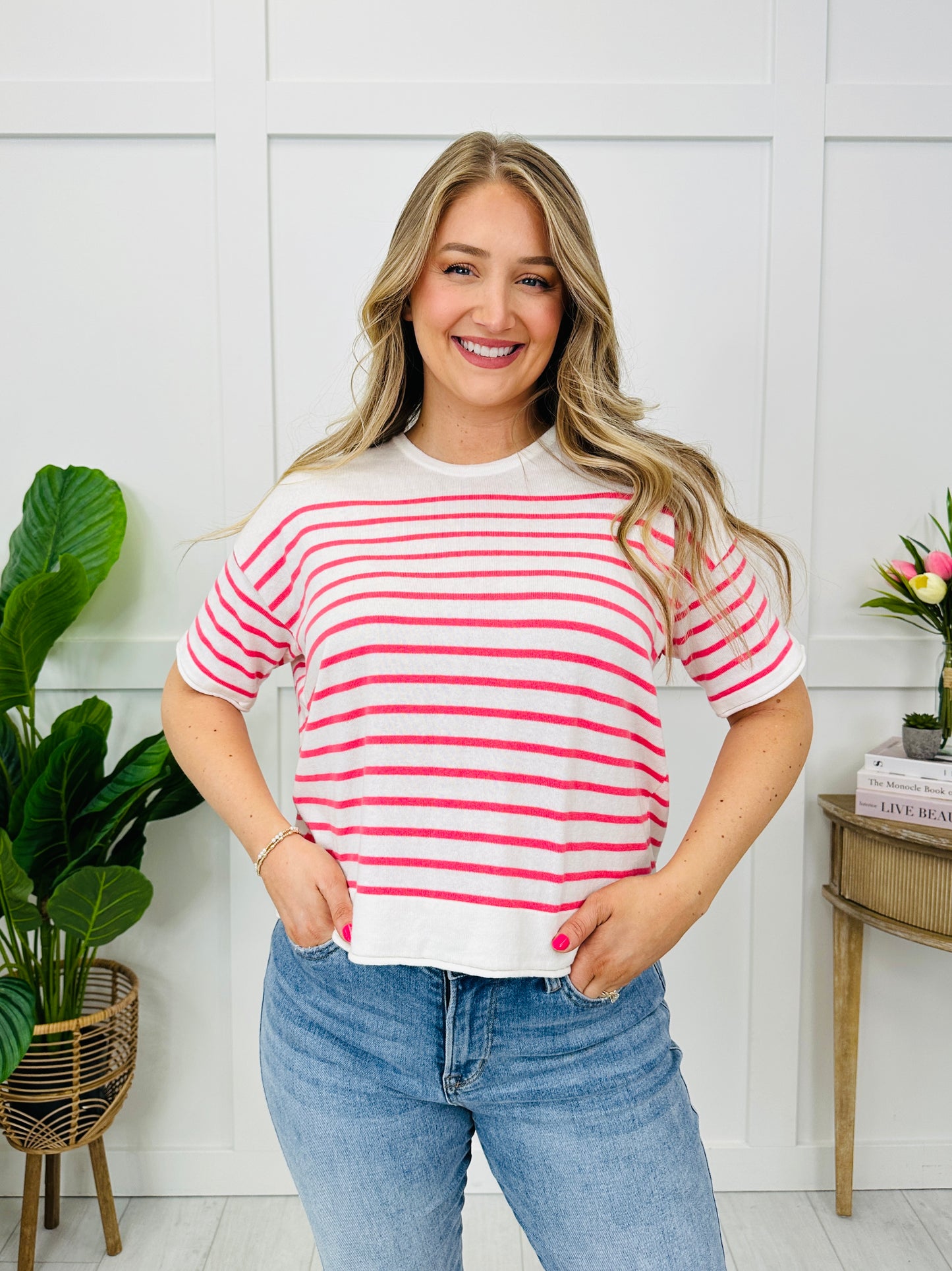 Harbor Days Top In Pink