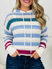Colorful Waves Sweater