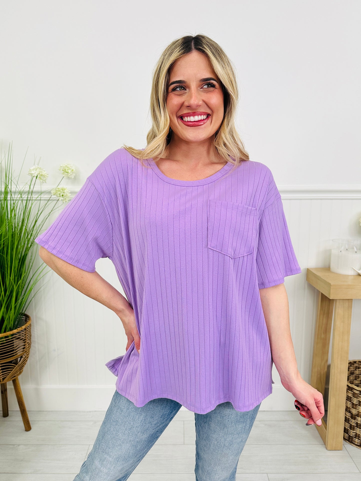 Pocket Full of Happy Top In Multiple Colors