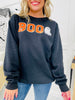 REG/CURVY Ghostly Sequin Boo Graphic Sweatshirt