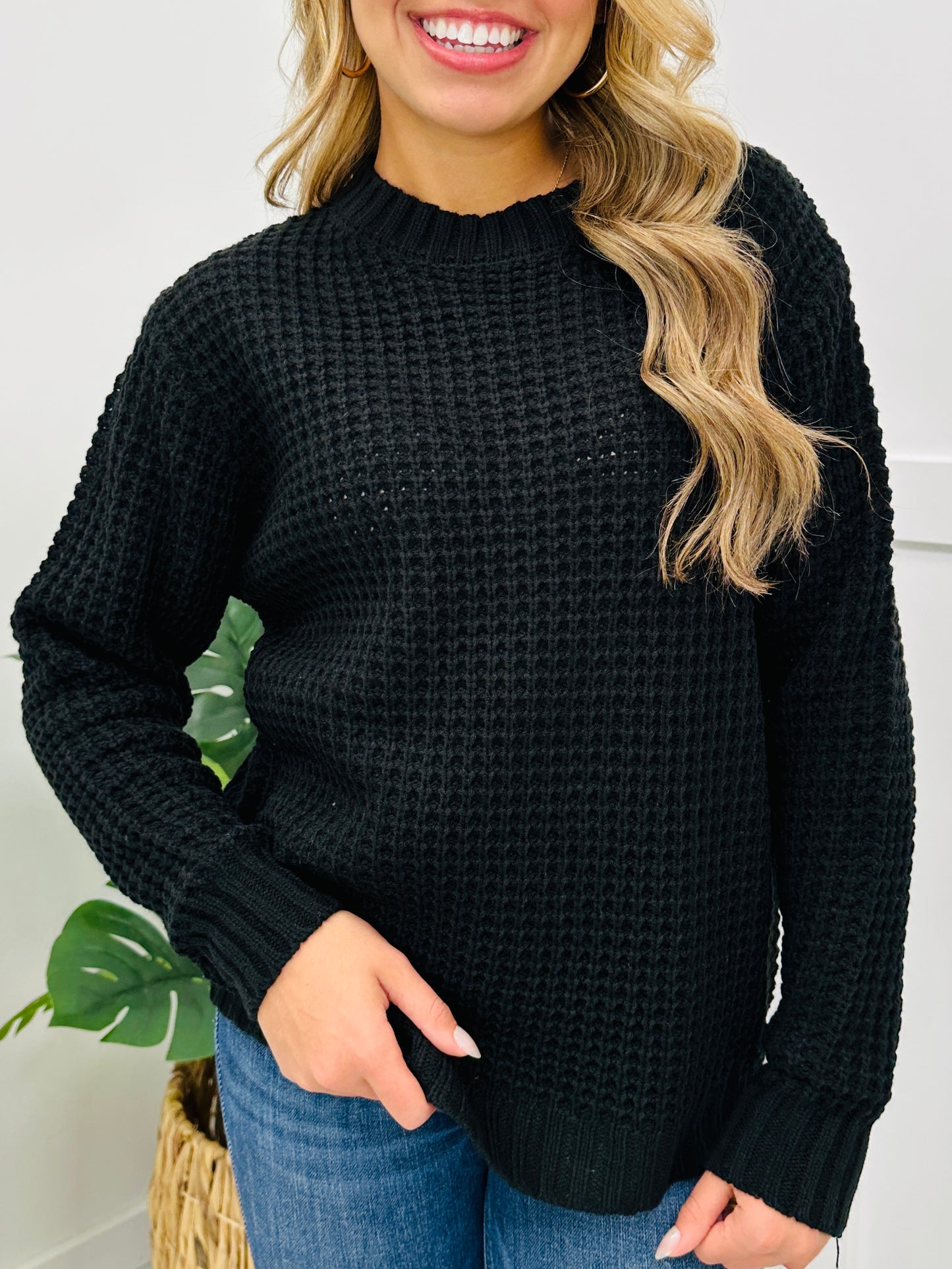 DOORBUSTER! REG/CURVY When In Doubt Sweater- Multiple Colors!