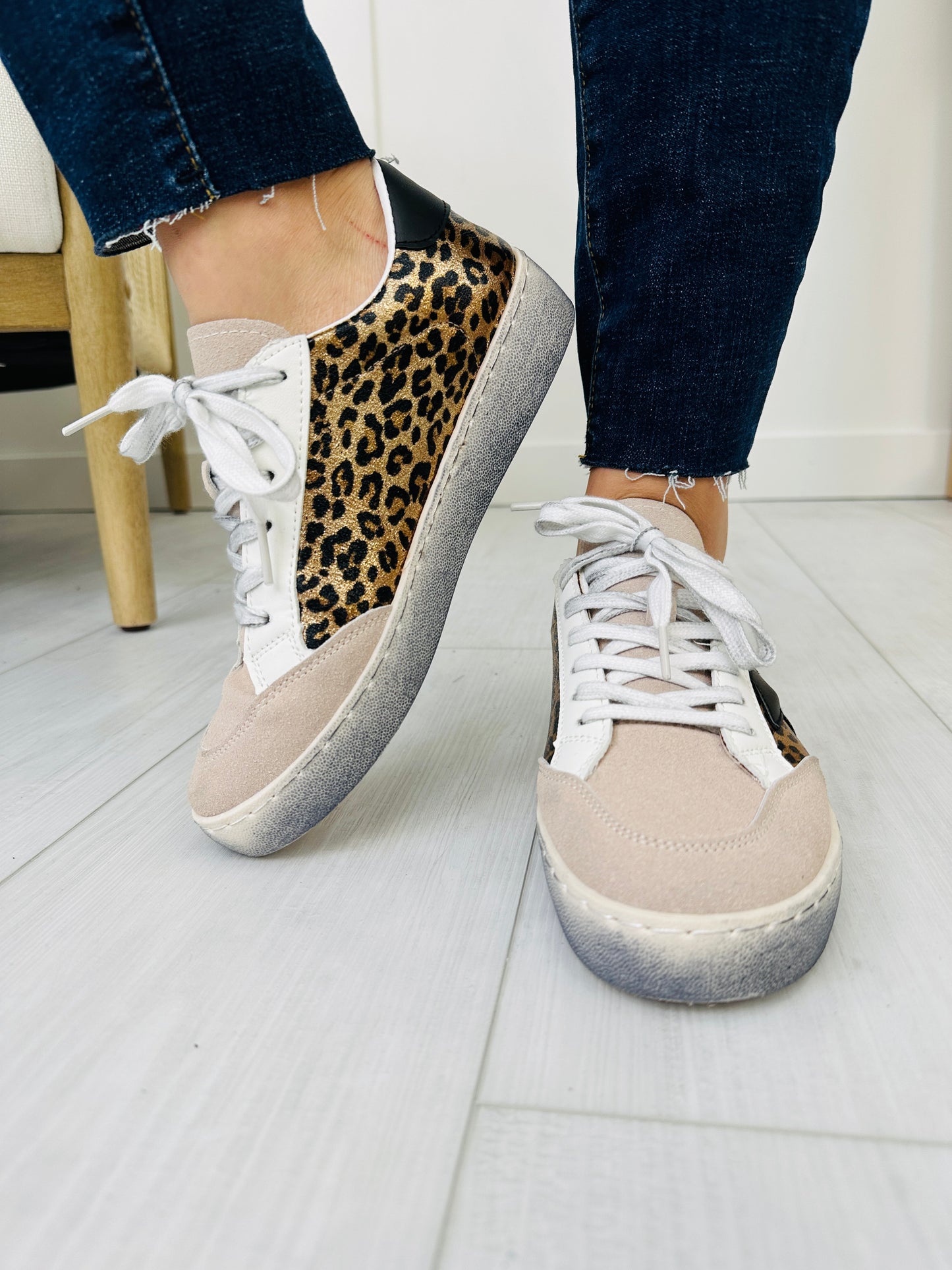 Starlight Steps Sneakers In Leopard