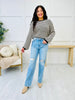 Judy Blue Back in the Groove Rigid Magic 90's Straight Leg Jeans in Reg/Curvy