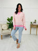 Rosy Ripples Sweater