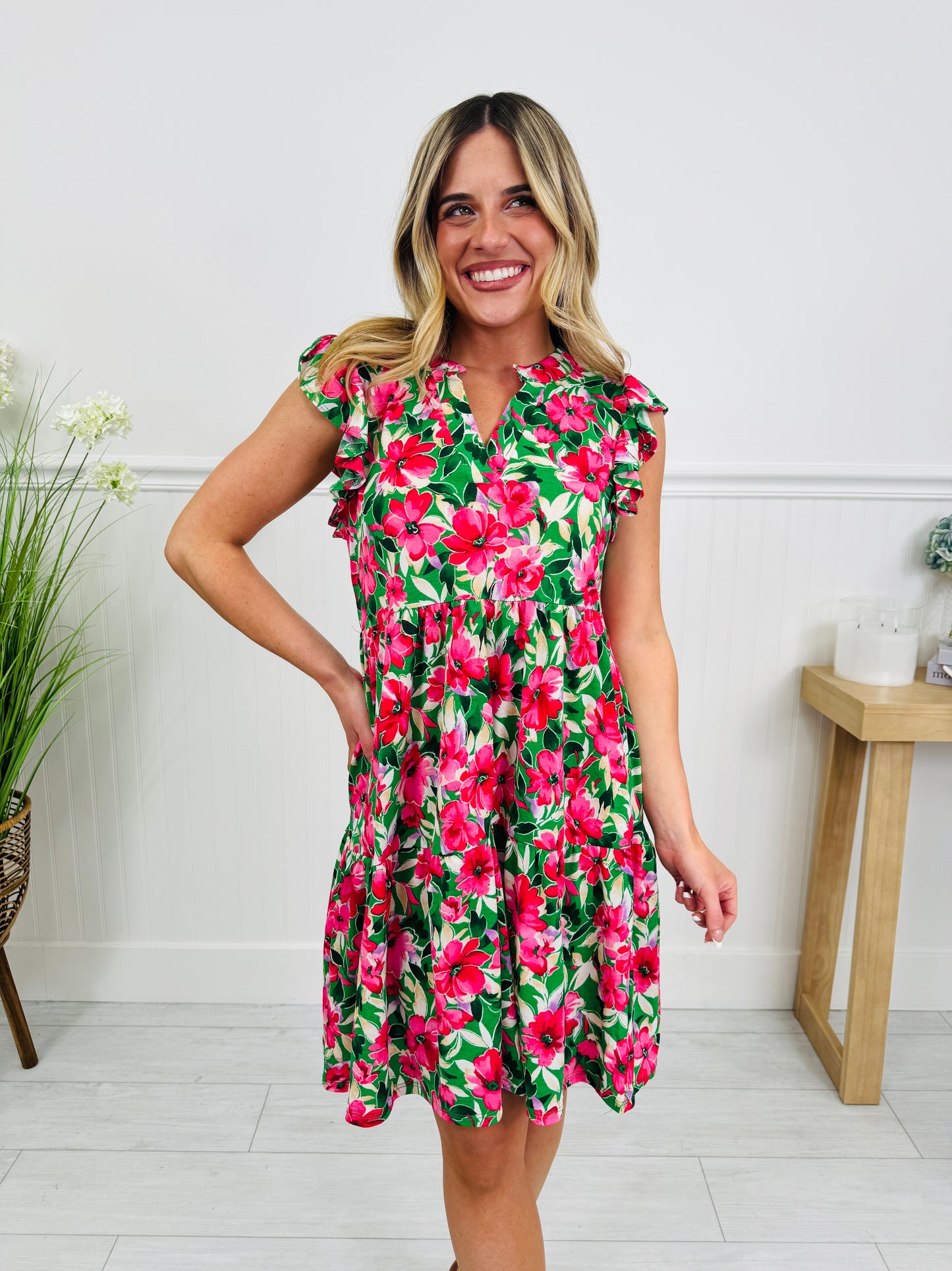 Sunshine on Repeat Dress in Savannah Print
