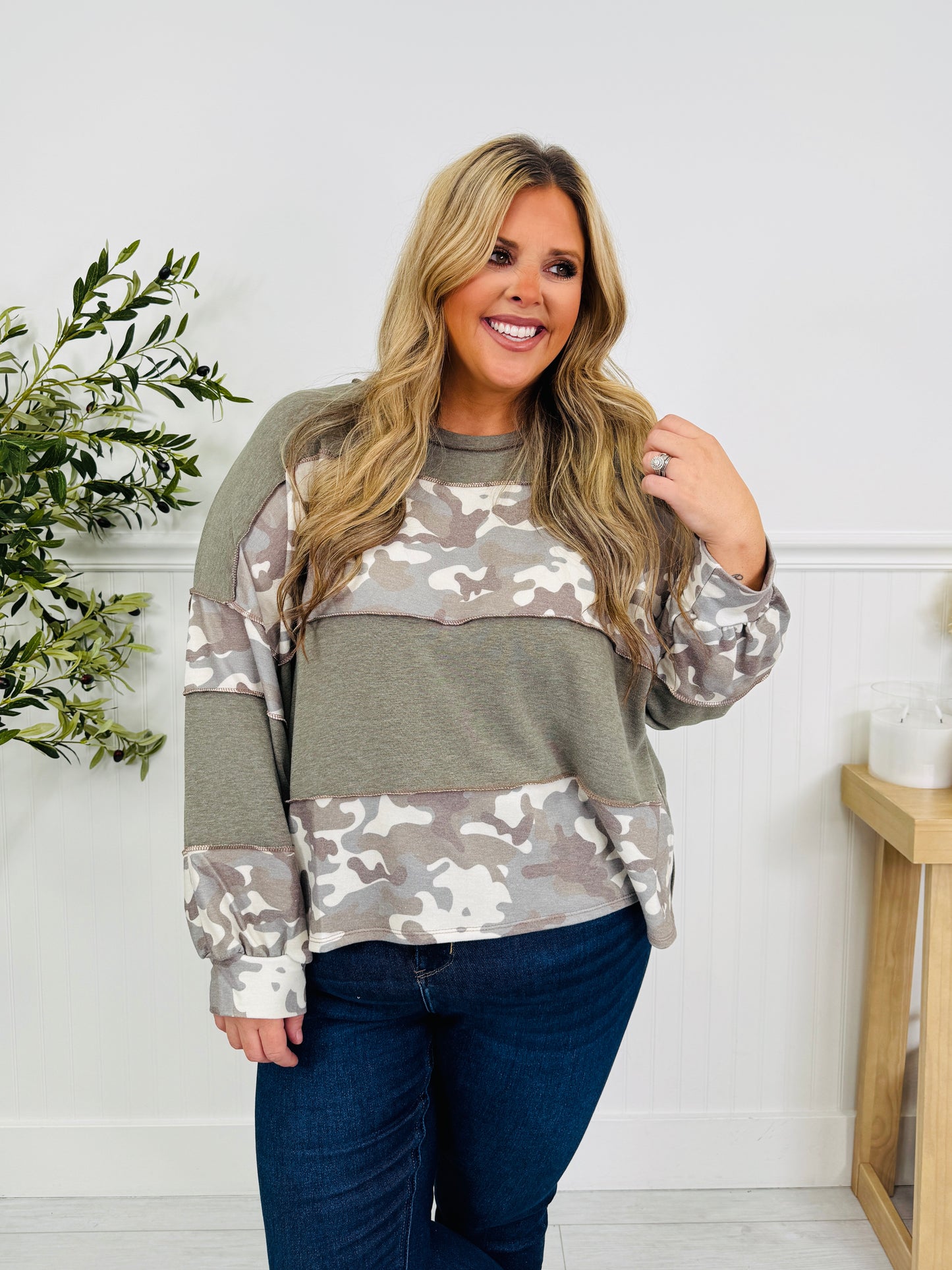 Casually Camo Top