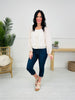 Judy Blue New Beginnings Cuffed Capri Jeans