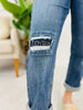Judy Blue Patch Perfect Boyfriend Jeans