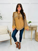 Downtown Cozy Top In Camel