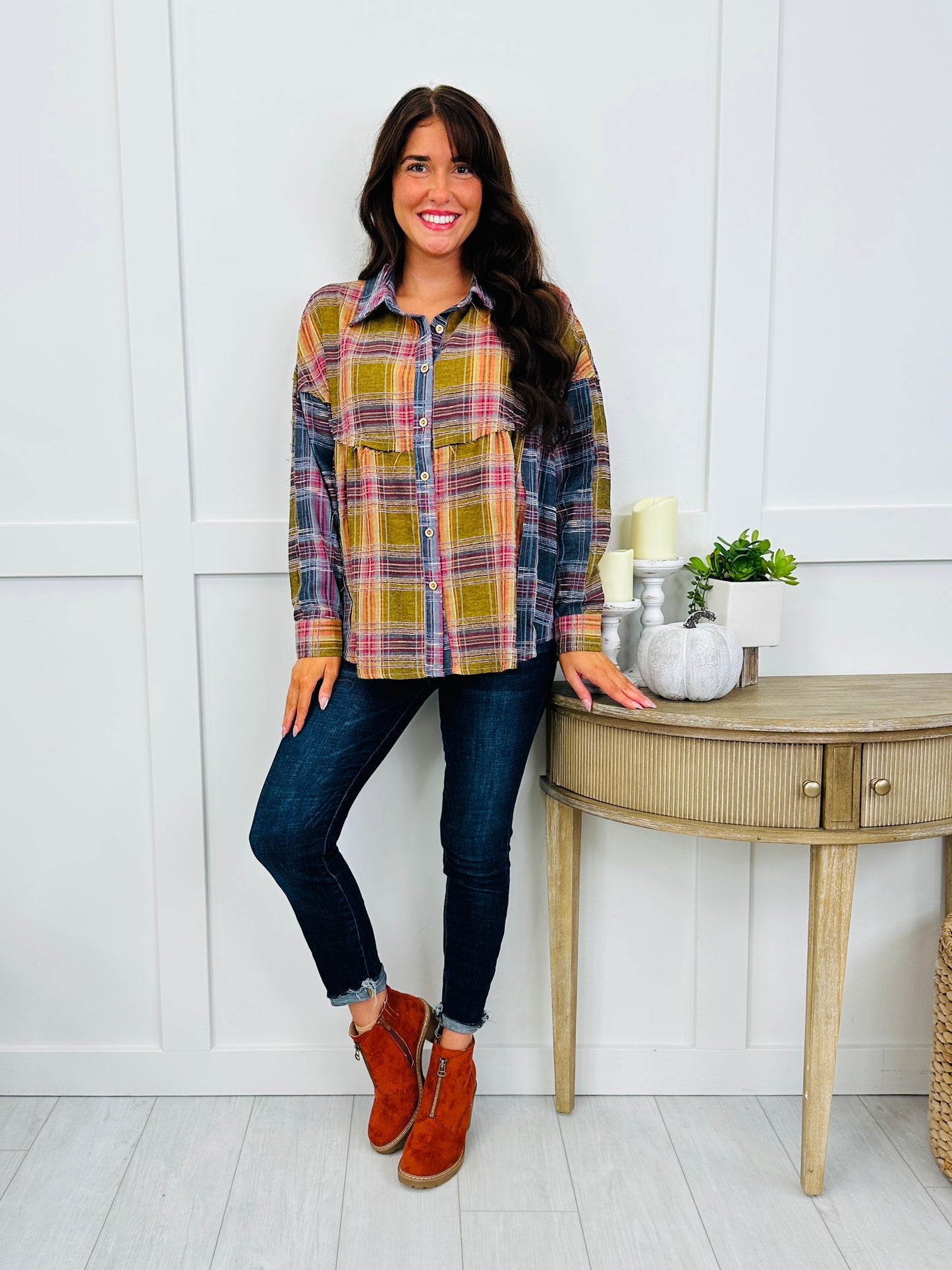 Autumn Roads Flannel