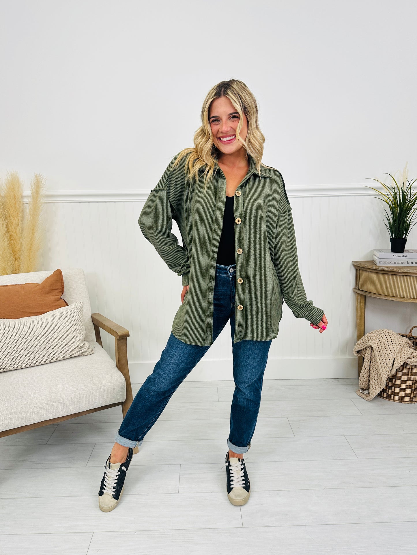 Fall Feelings Shacket In Multiple Colors