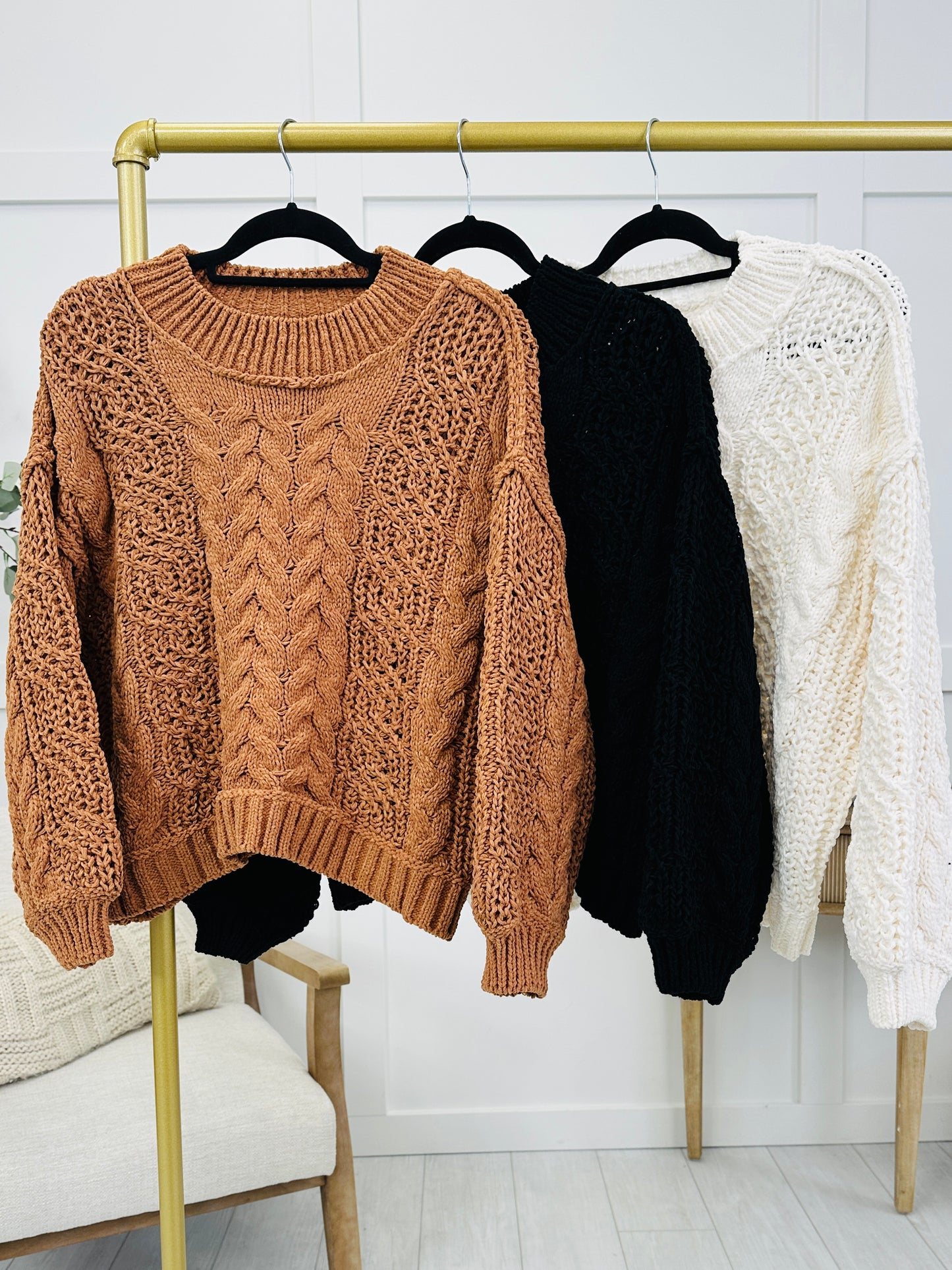 Candlelight Comfort Sweater In Multiple Colors
