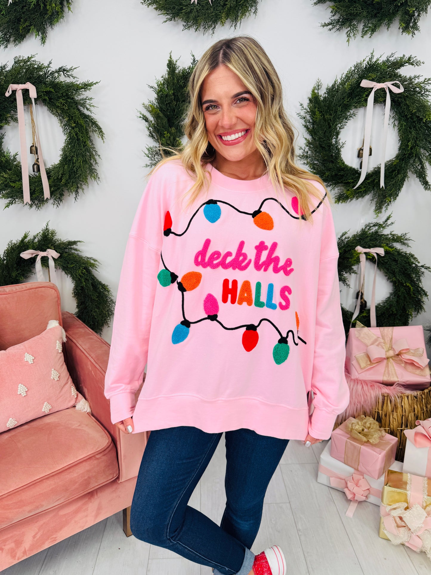 Deck The Halls In Style Pullover