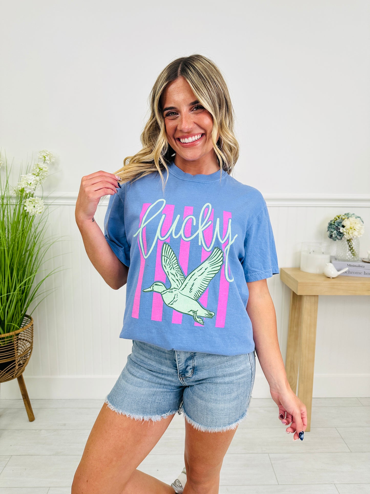 Lucky Duck Graphic Tee