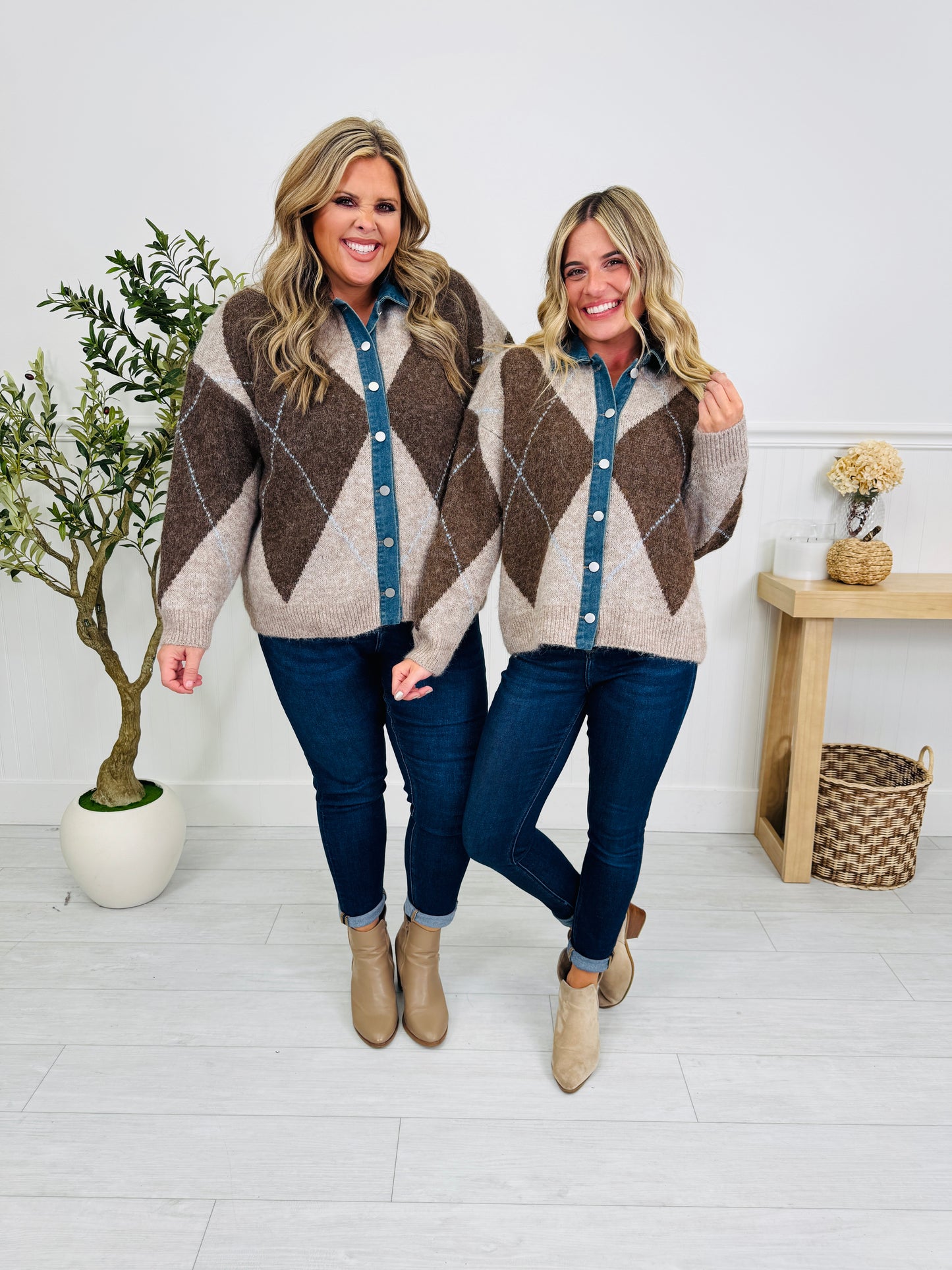 Argyle In Style Sweater