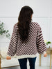The Beat Goes On Sweater in Caramel/Ivory
