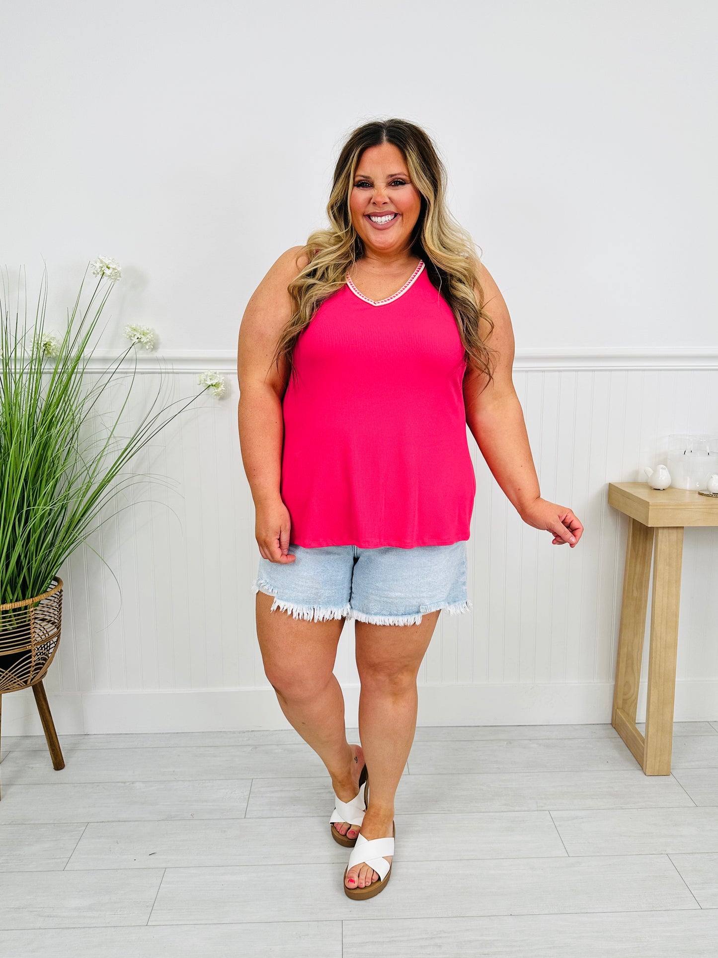 Warm Weather Vibes Tank Top In Multiple Colors
