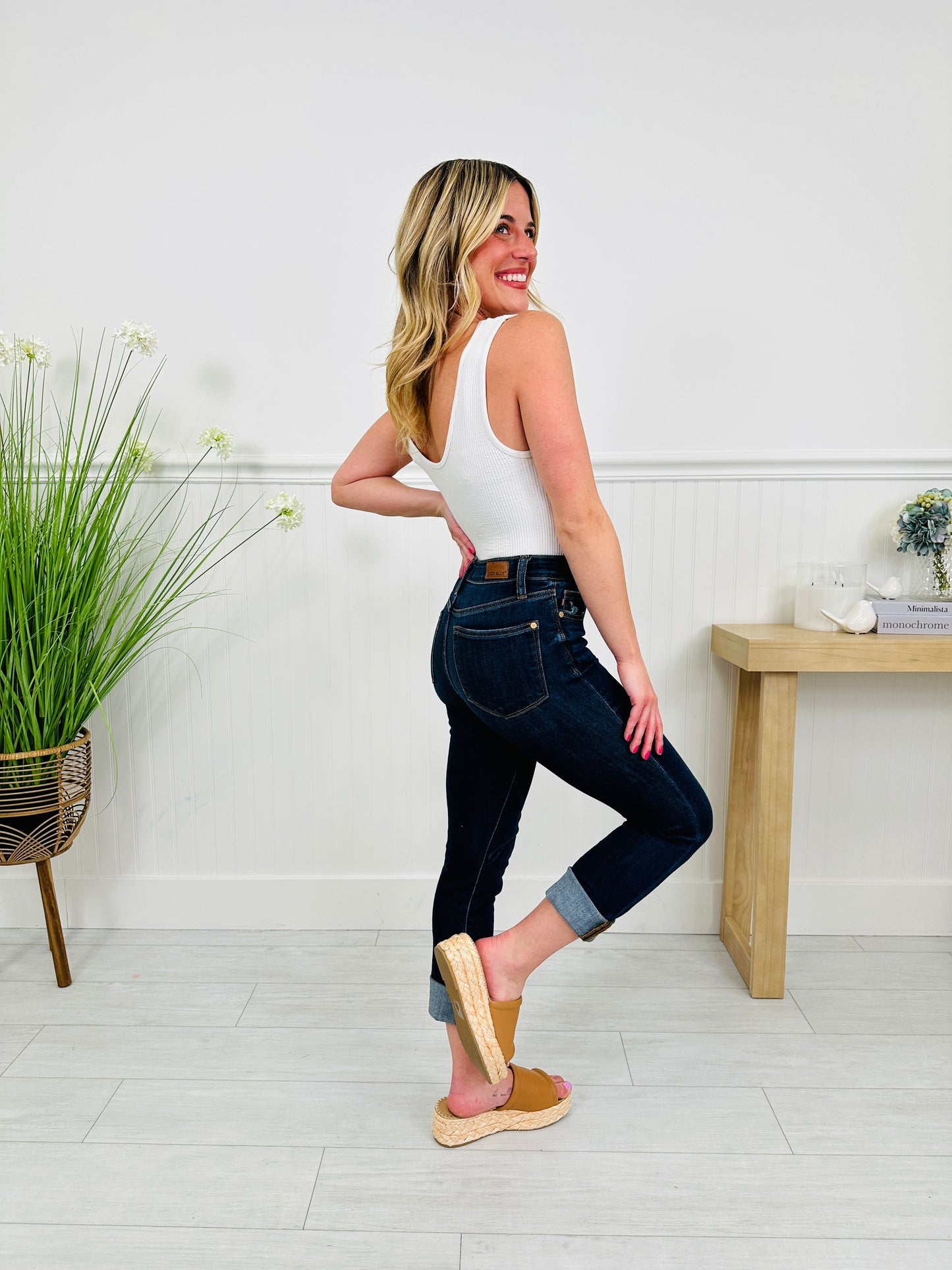 Judy Blue Double Take High Rise Capris