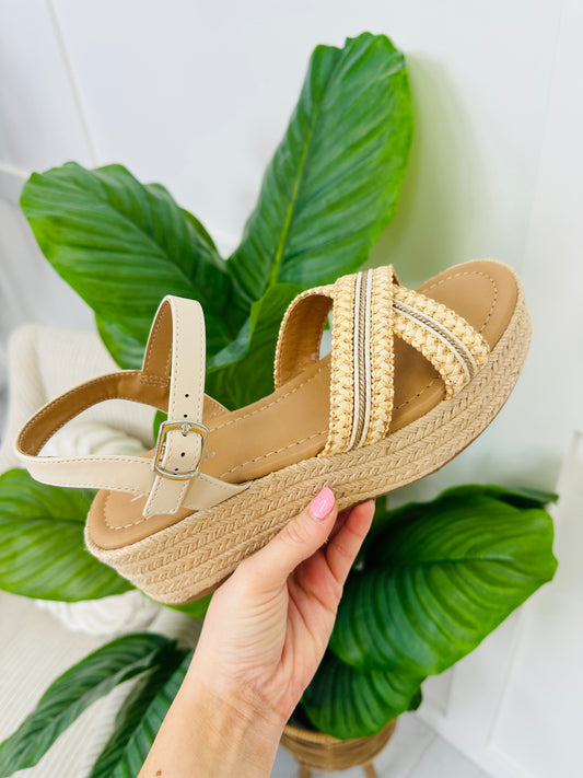Golden Shores Wedges
