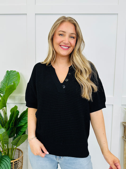 Modern Muse Top In Black