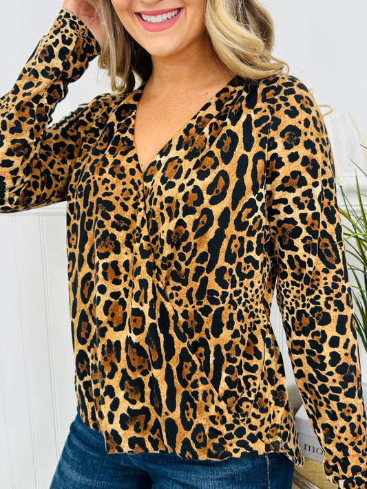 Run Wild Wrapped Top